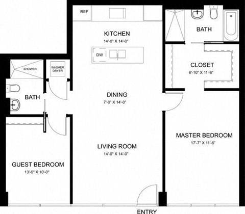 45 East 12th Street 2-3 Beds Apartment for Rent - Photo Gallery 44